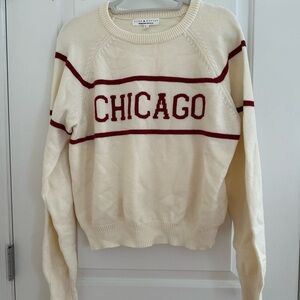 Chicago Vintage-Style Crewneck Sweater